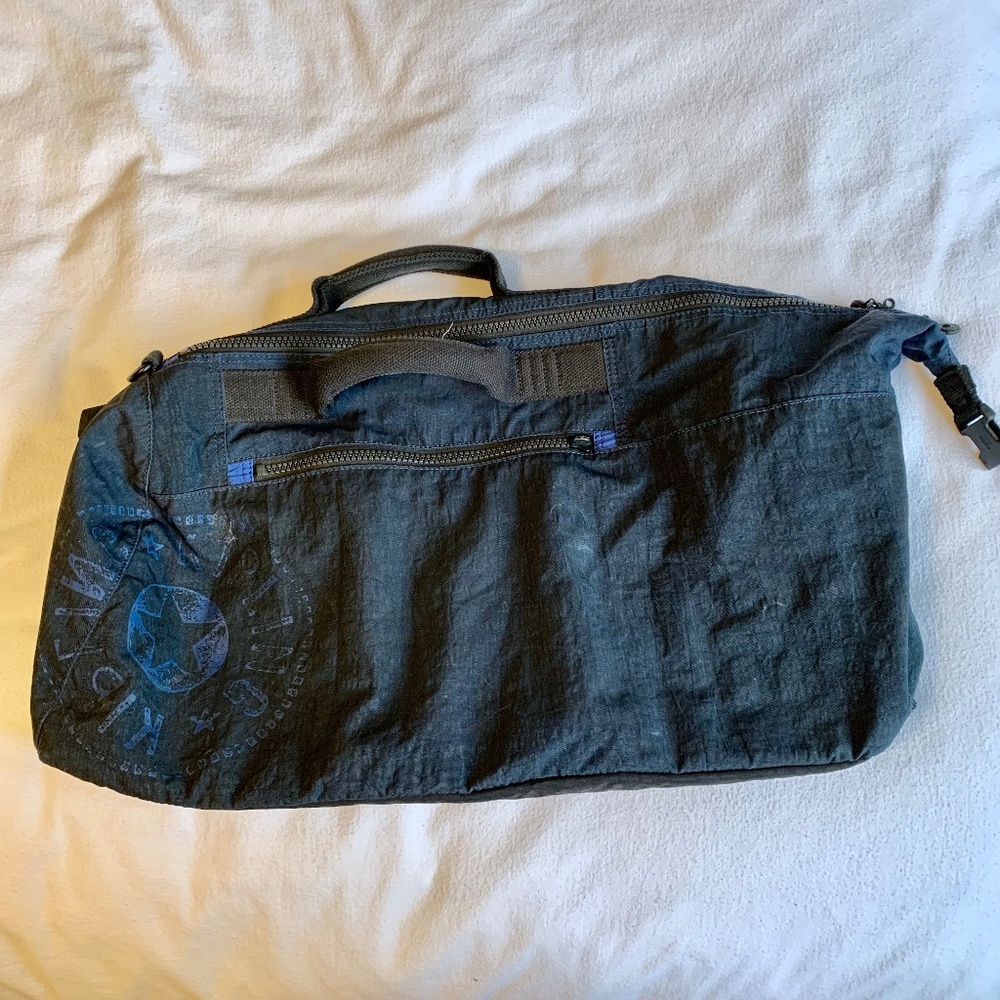 Kipling Duffle Weekender Bag Navy Blue